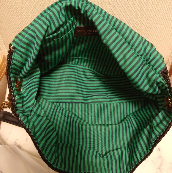 NEW Kurt Geiger London Kensington Large Crochet Shoulder Bag - Picture 8 of 15